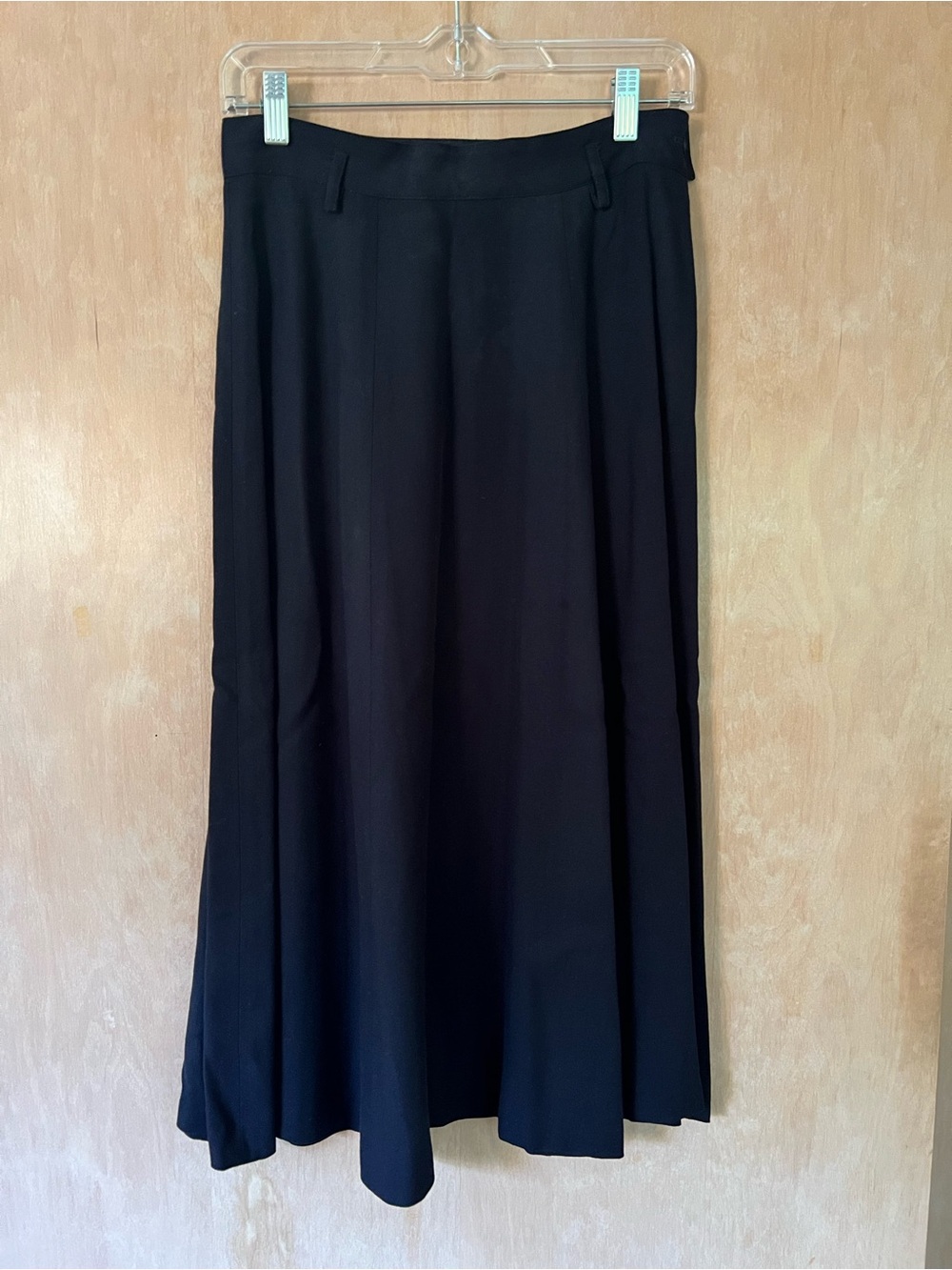 Classic Navy Blue A-Line Women's Skirt